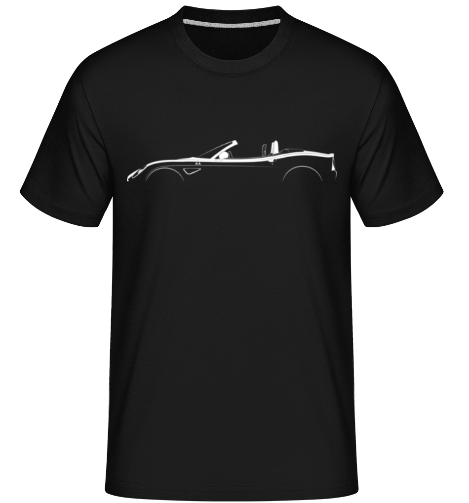 'Alfa Romeo 8C Spider' Silhouette ·  T-Shirt Shirtinator homme