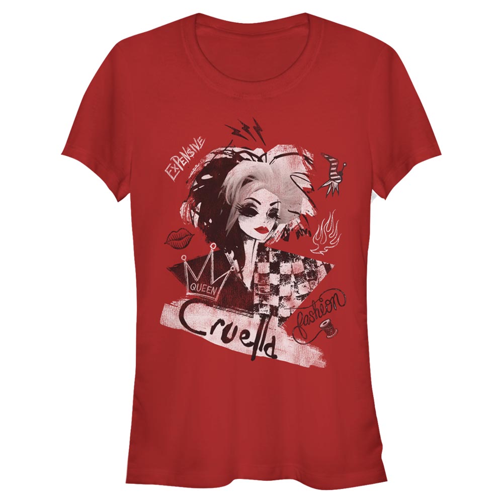 Disney Classics - Cruella - Cruella d'Enfer Artsy - Femme T-shirt