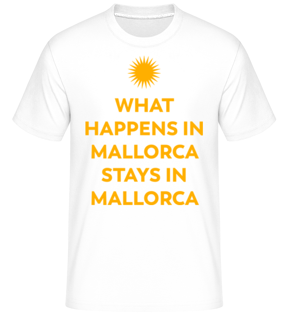 What Happens In Mallorca ·  T-Shirt Shirtinator homme