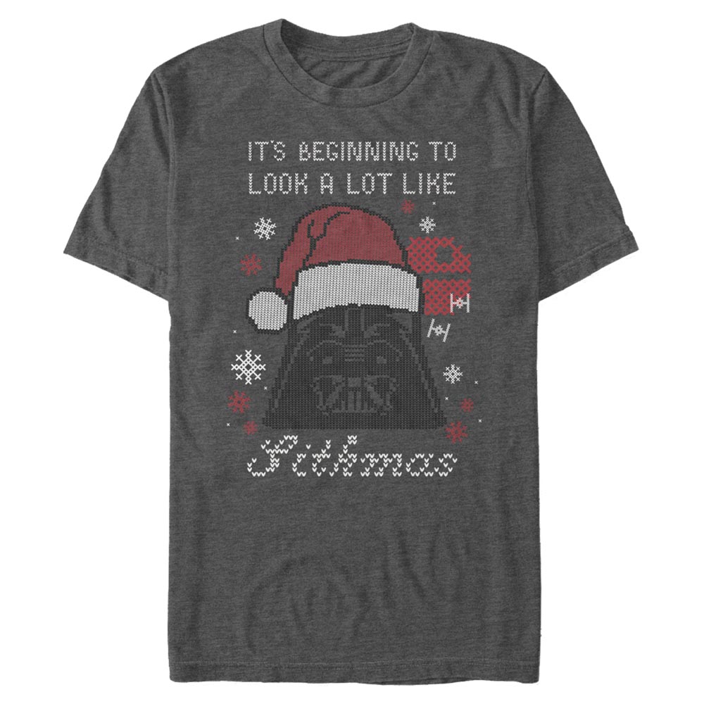 Star Wars - Darth Vader Beginning To Look Like Sithmas - Weihnachten - Männer T-Shirt