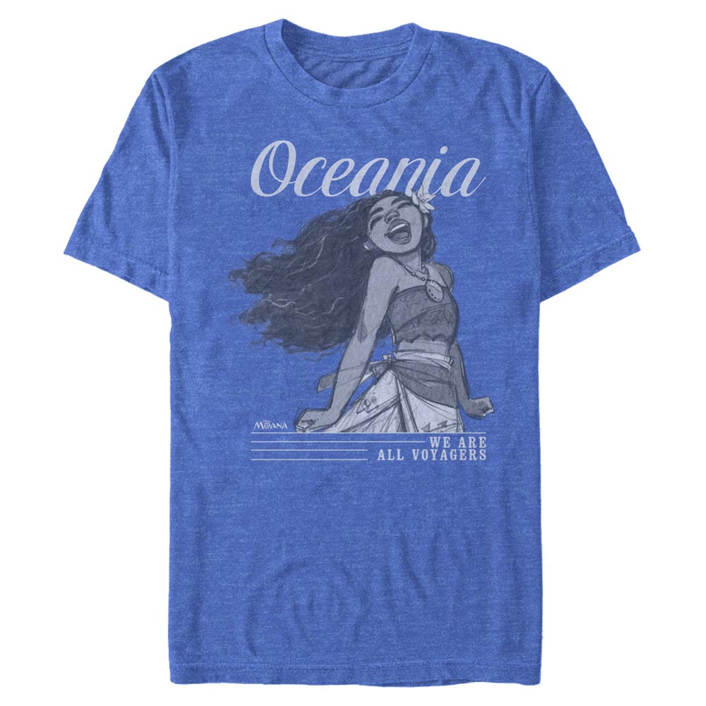Pixar - Vaiana : La Légende du bout du monde - Vaiana Oceania - Homme T-shirt