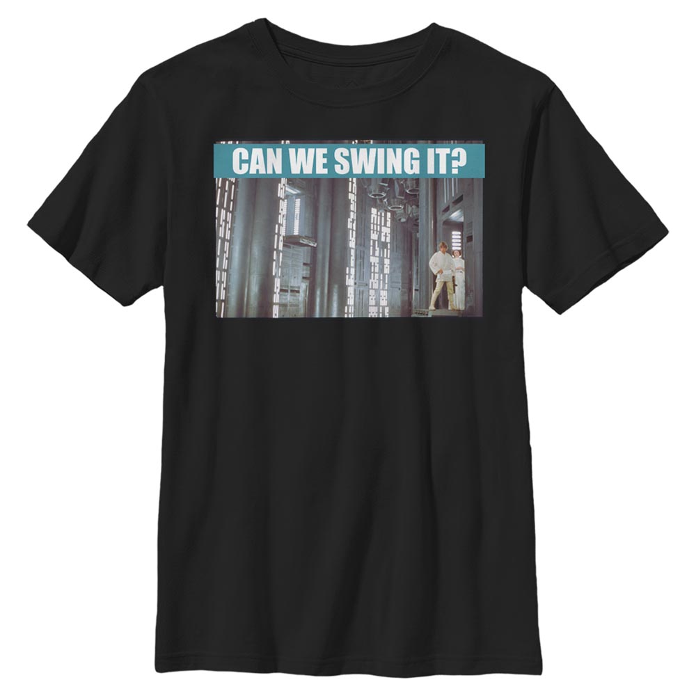 Star Wars - Luke & Leia Can We Swing It - Enfant T-shirt