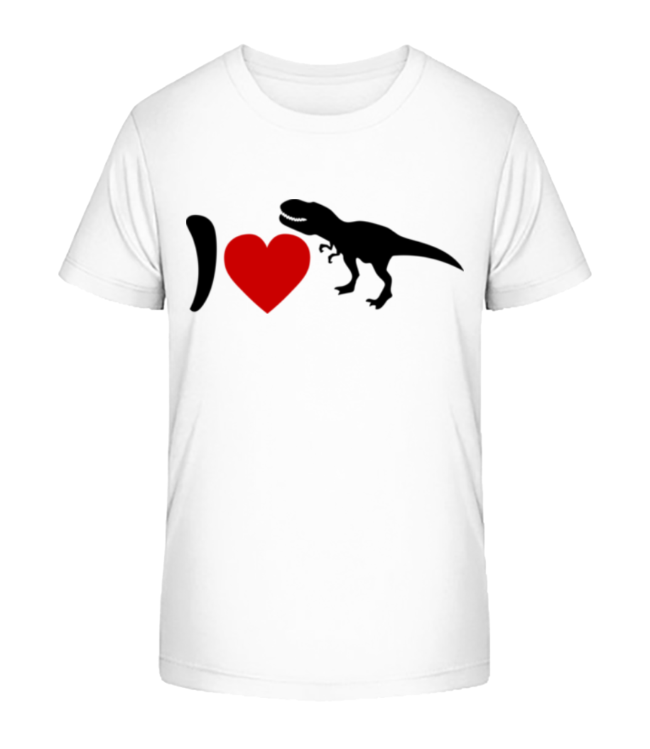 I Love T-Rex · Detské bio tričko Stanley Stella 2.0