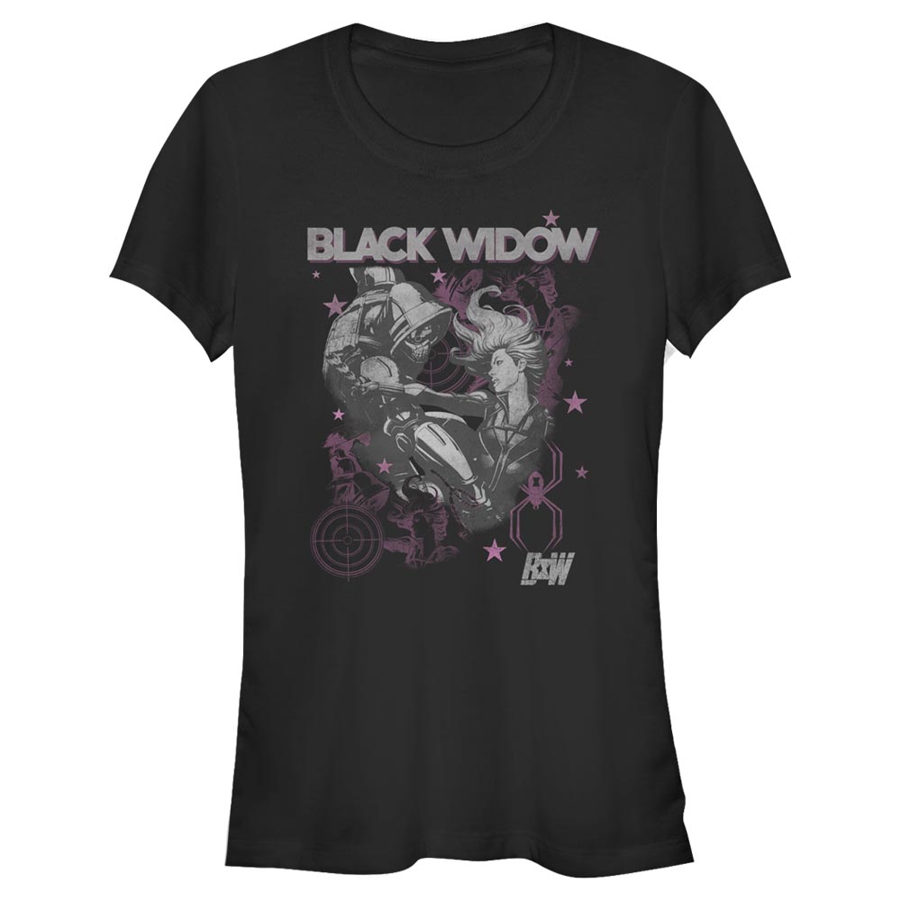 Marvel - Black Widow - Black Widow BW Poster - Femme T-shirt