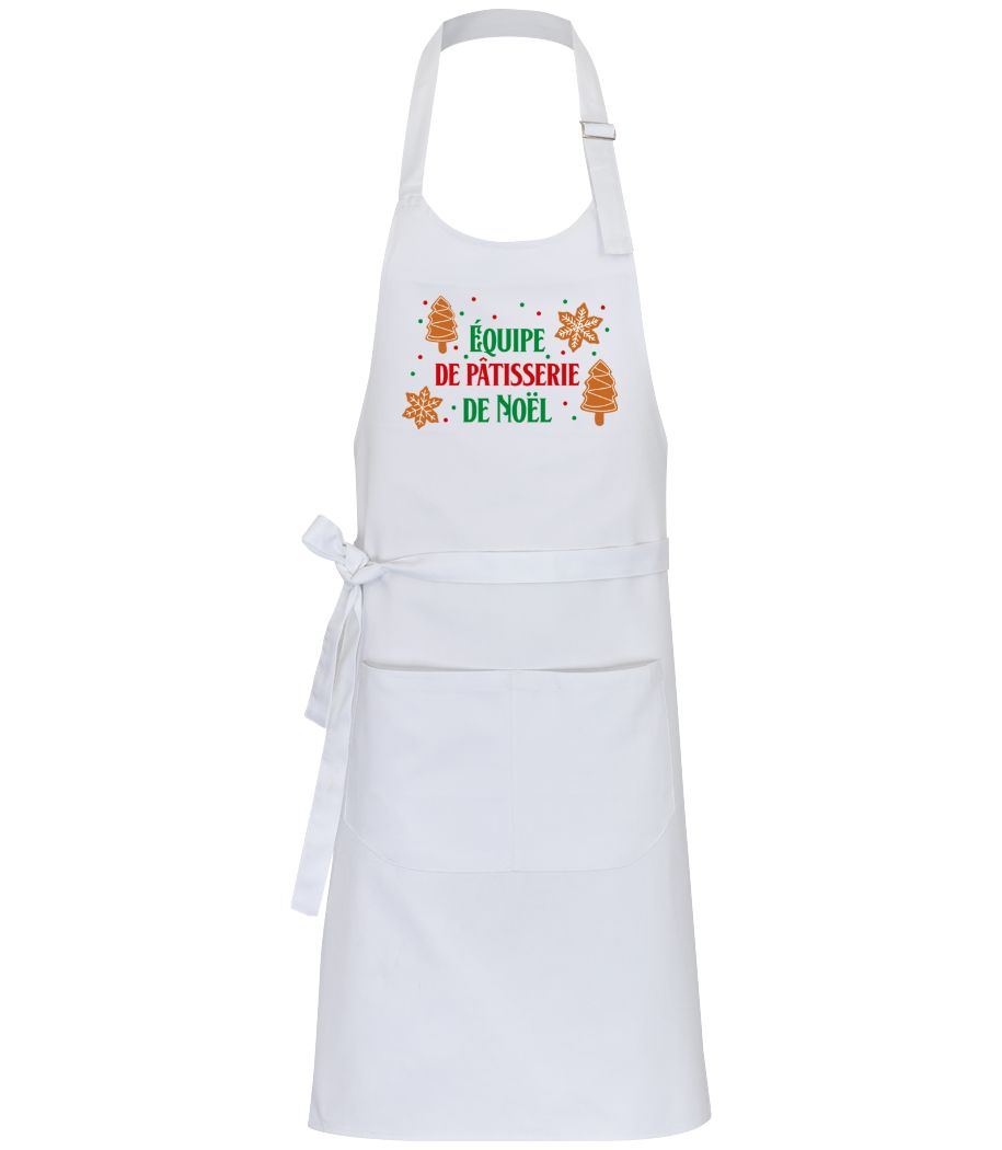 Équipe De Pâtisserie De Noël 2 · Tablier professionnel