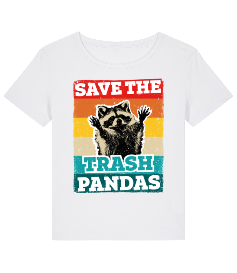 Save The Trash Pandas · T-shirt bio Femme Stanley Stella 2.0