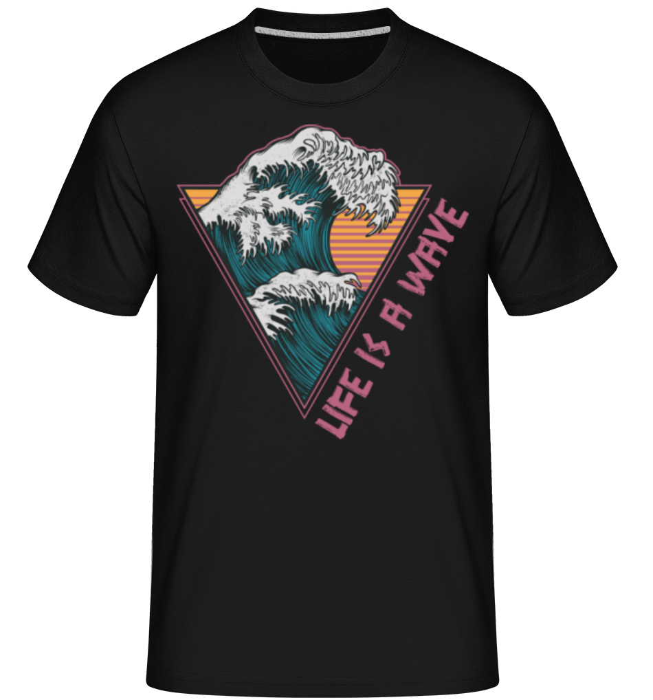Live Is A Wave ·  T-Shirt Shirtinator homme