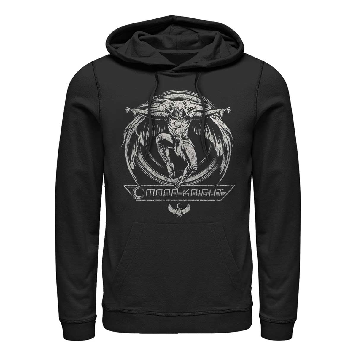 Vorschau: Marvel - Moon Knight - Moon Knight Moon Man - Unisex Hoodie - Schwarz - Vorne