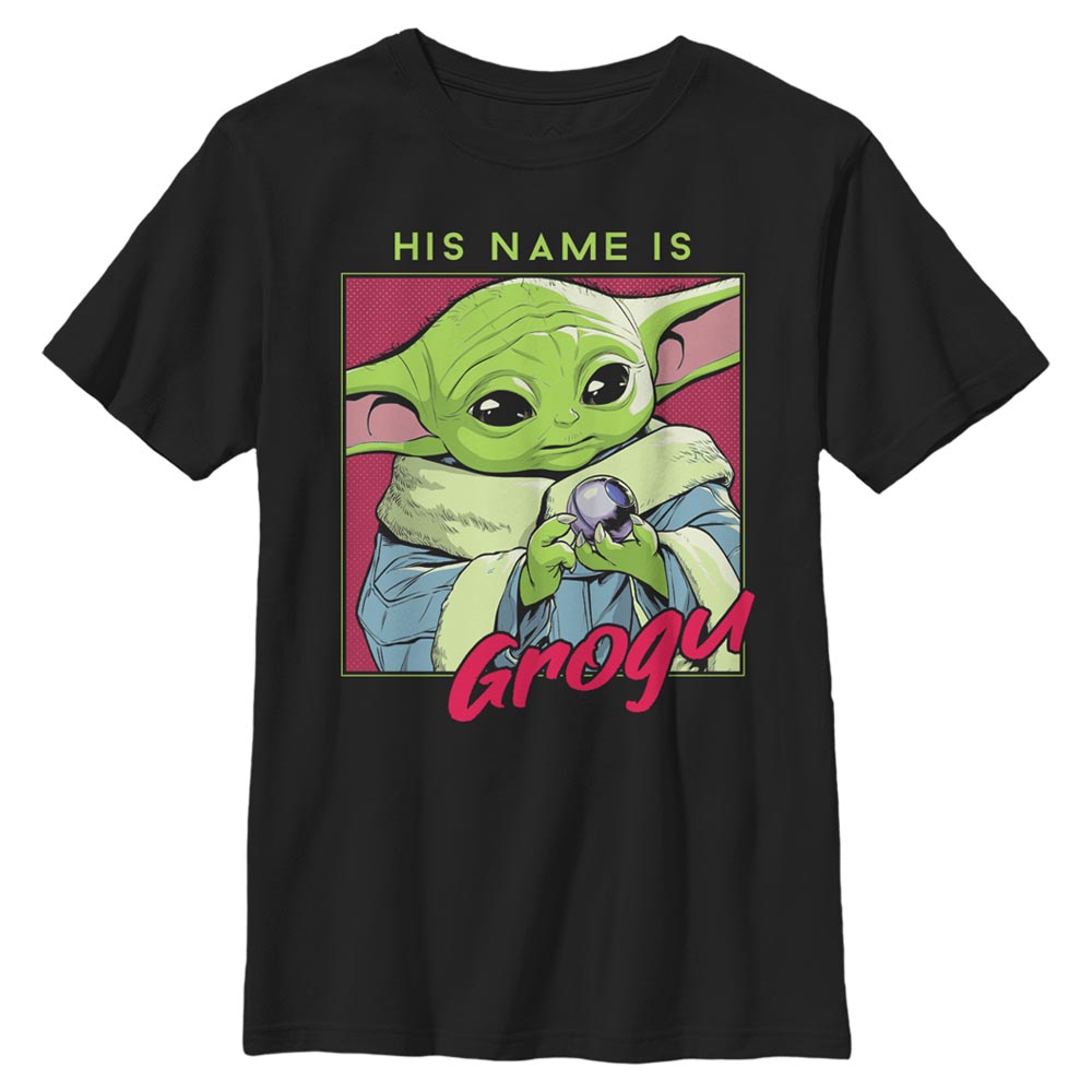 Star Wars - The Mandalorian - Grogu His Name Is - Enfant T-shirt