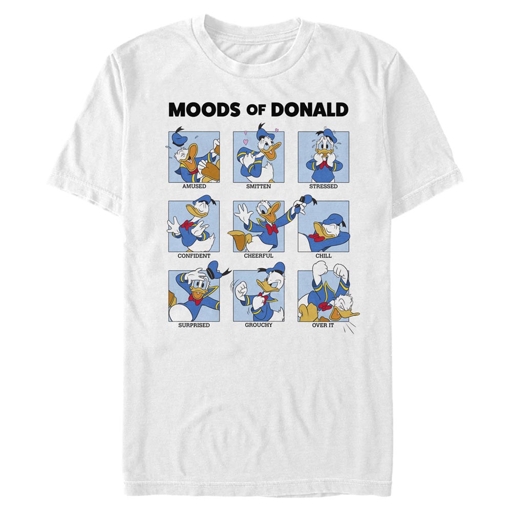 Disney - Mickey Mouse - Donald Duck Donald Moods - Homme T-shirt