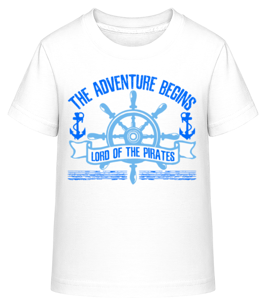 Aperçu: Lord Of The Pirates Icon - T-shirt shirtinator Enfant - Blanc - Devant