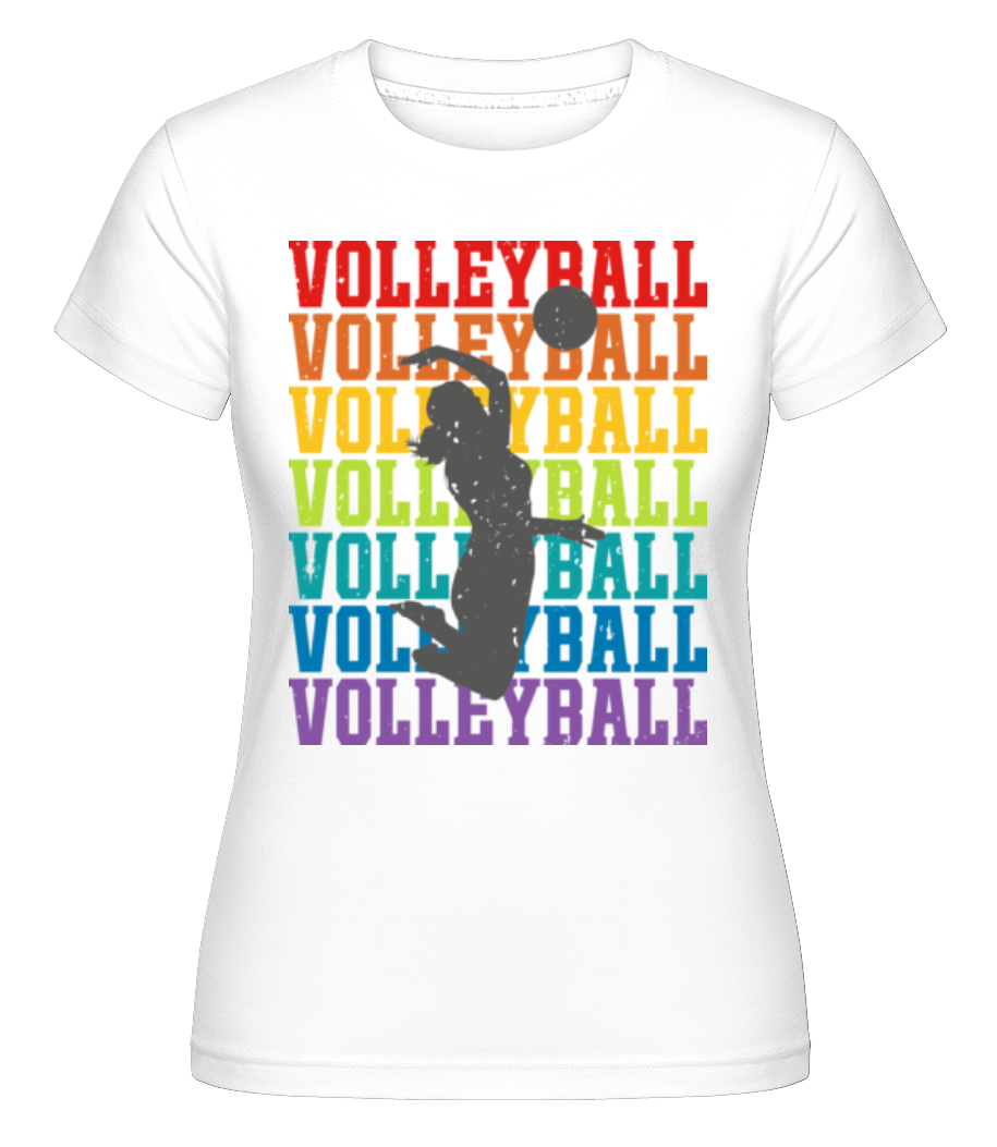 Volleyball Retro Woman ·  T-shirt Shirtinator femme