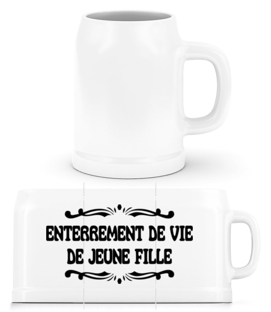 Enterrement De Vie De Jeune Fille · Chope de bière