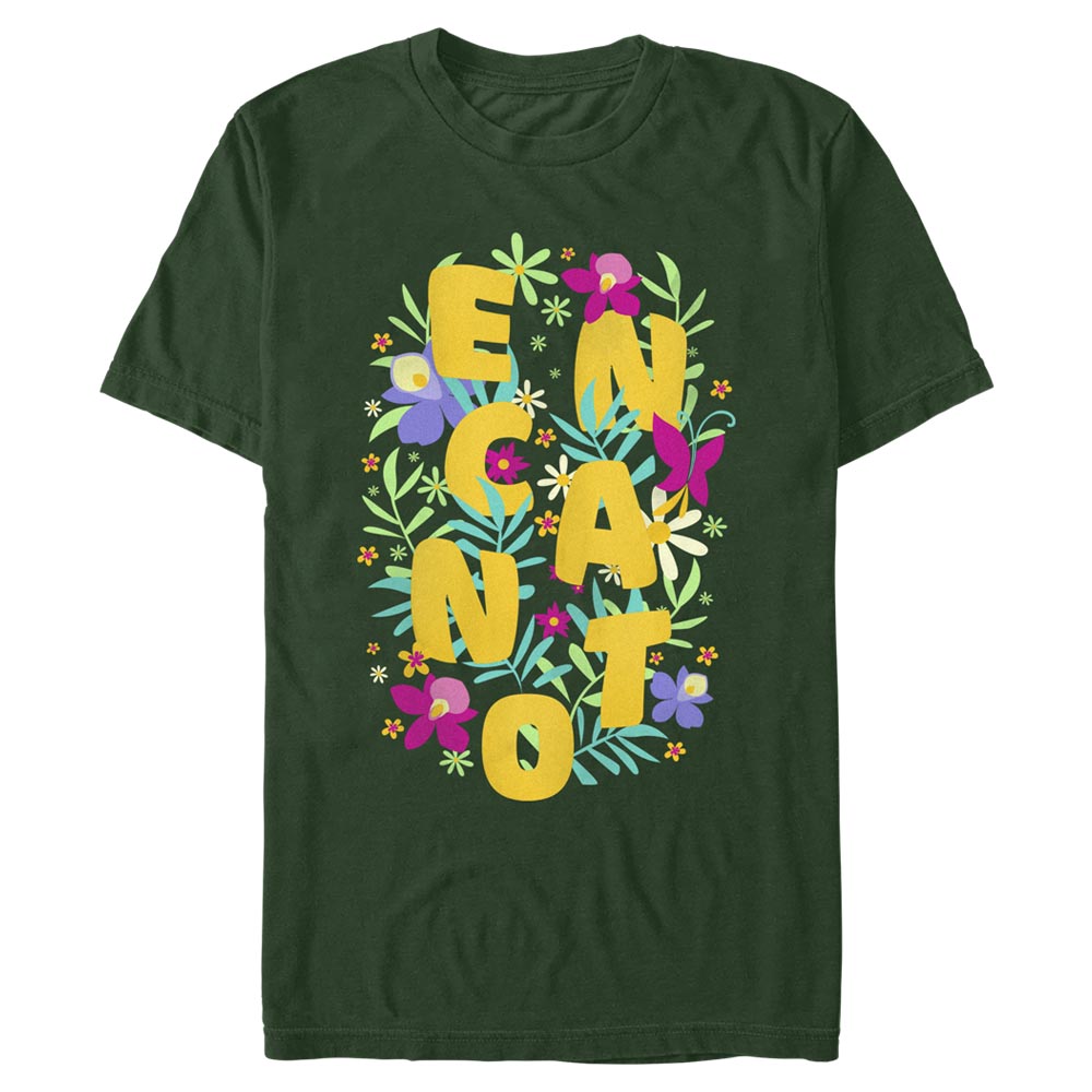 Disney - Encanto - Logo Flower Arrangement - Homme T-shirt