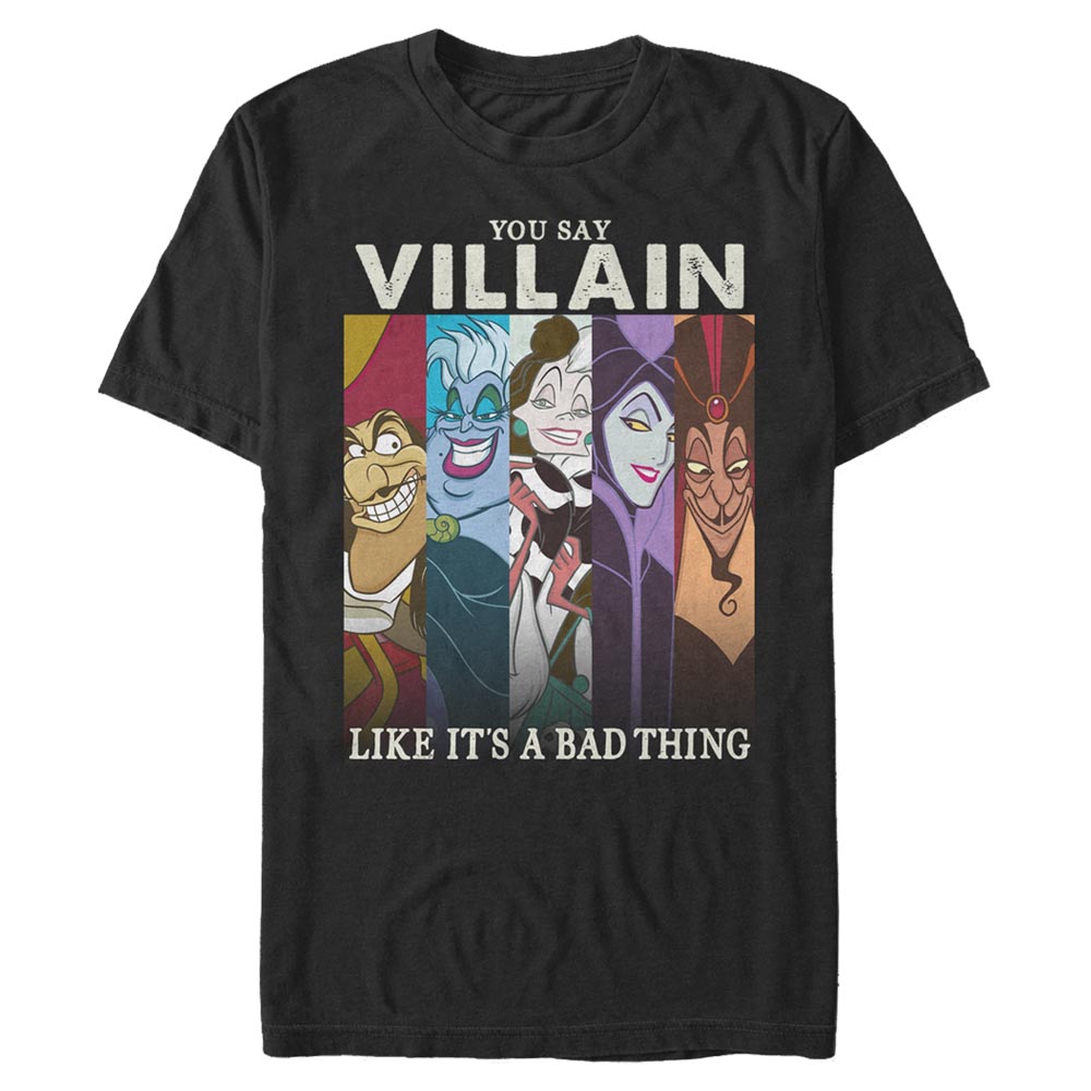 Disney - Les Méchants Disney - Photo de groupe Villain Like Bad - Homme T-shirt