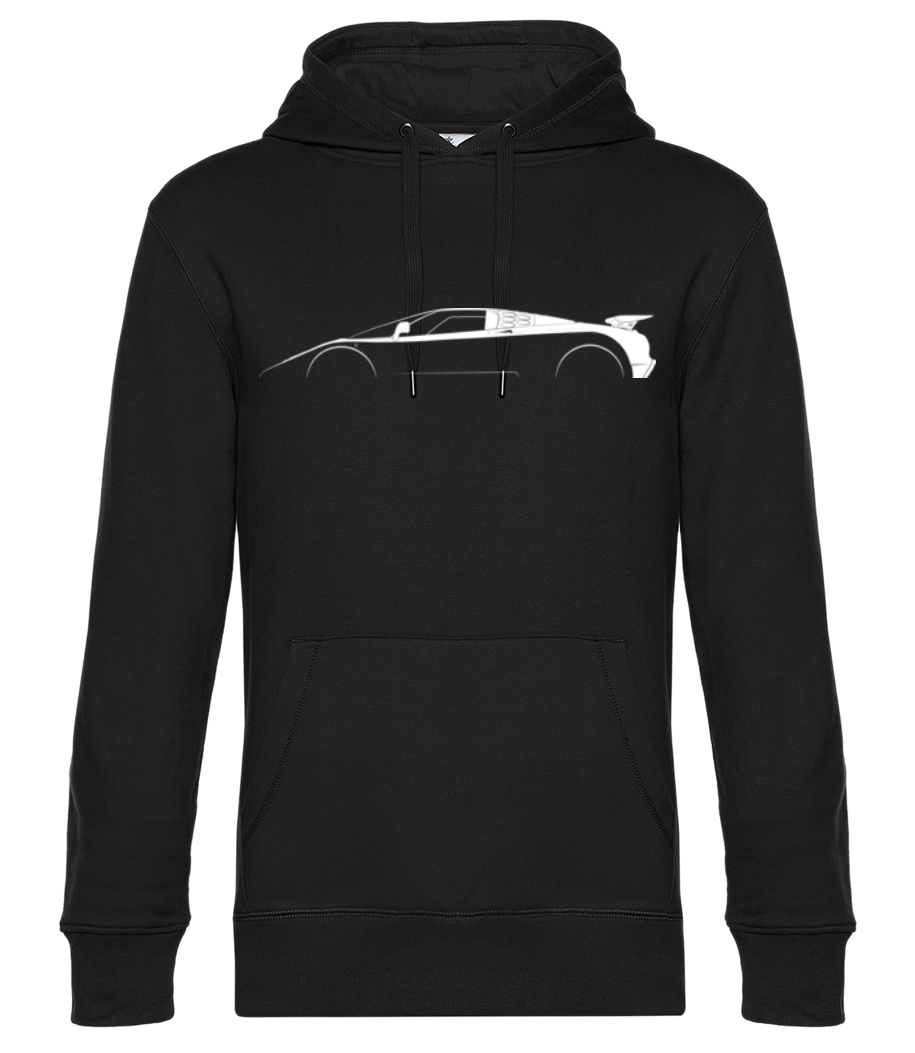 'Bugatti EB110 SS' Silhouette · Sweat à capuche standard homme