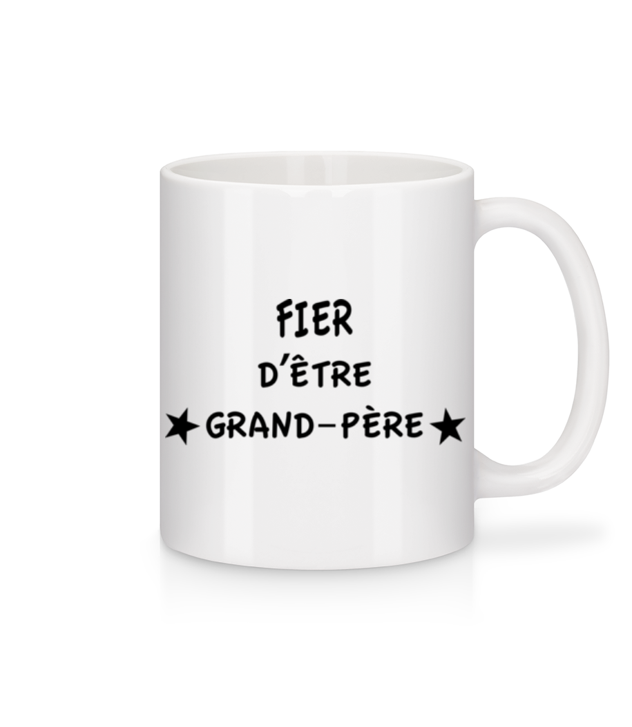 Fièr D'Être Grand-Père · Mug en céramique blanc