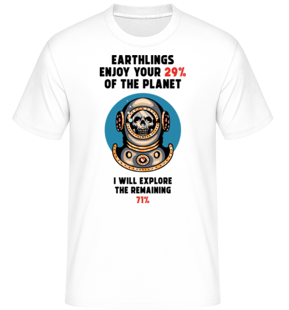 Earthlings Enjoy Your 29% ·  T-Shirt Shirtinator homme