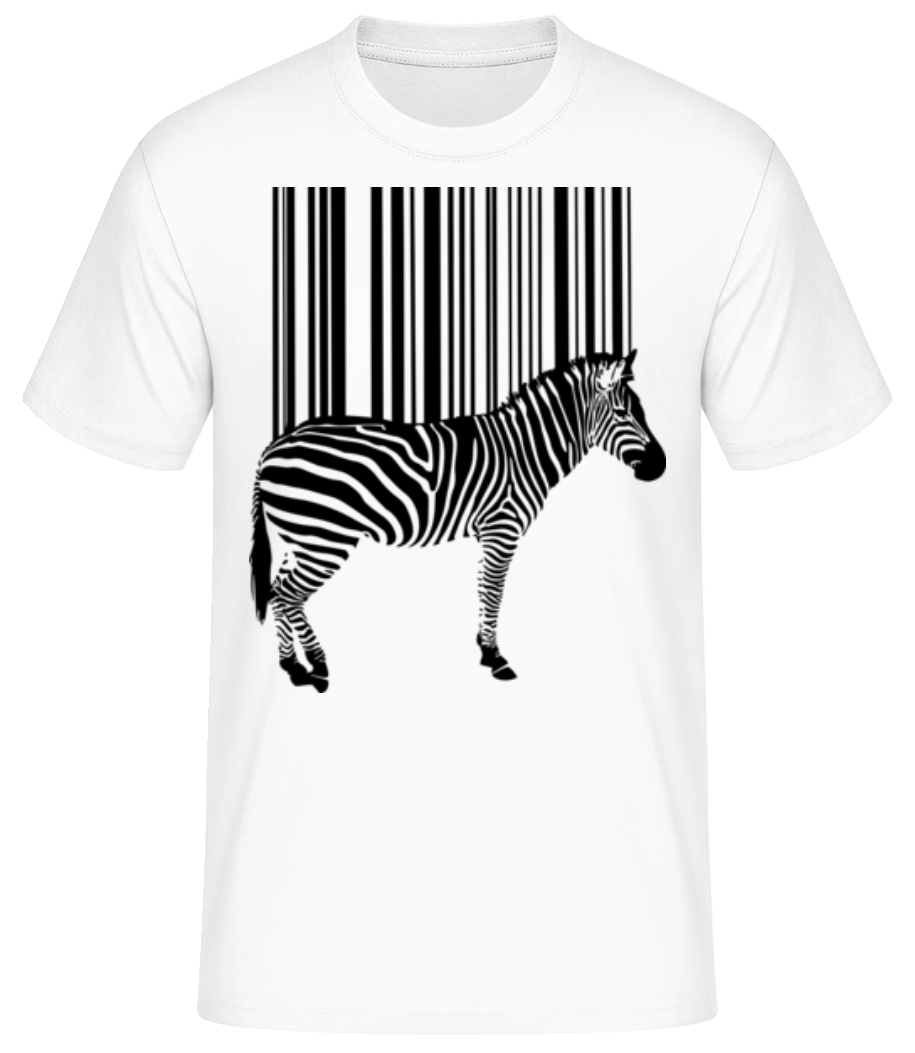 Code-barres Zèbre · T-shirt standard Homme