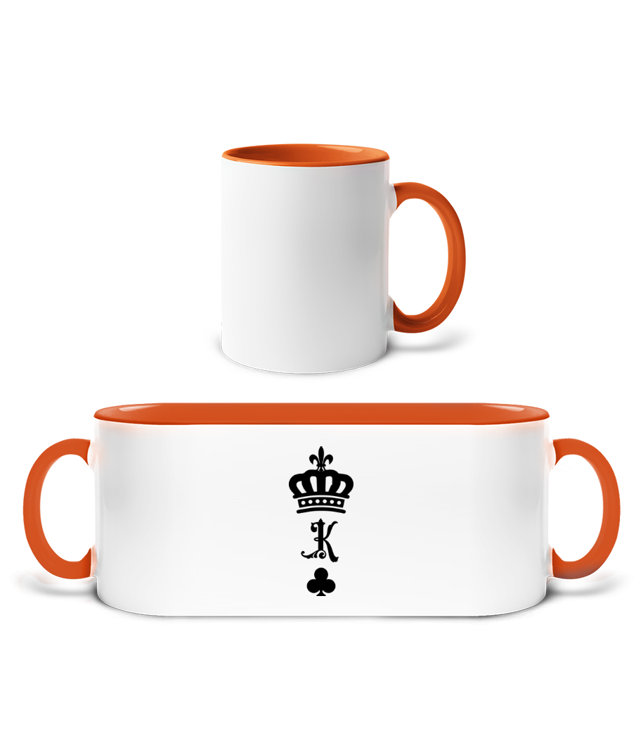 Blanc / Orange