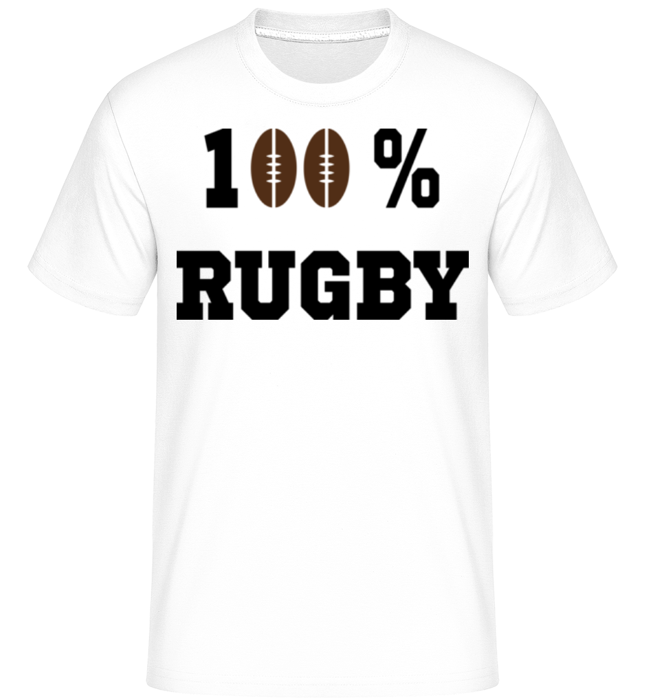 100 % Rugby ·  T-Shirt Shirtinator homme
