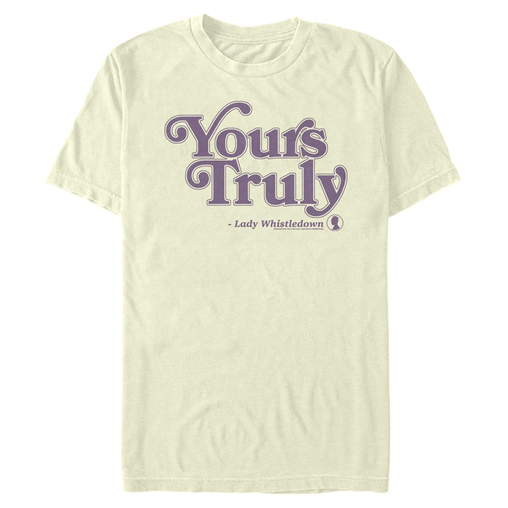Netflix - La chronique des Bridgerton - Lady Whistledown Your Whistledown - Homme T-shirt