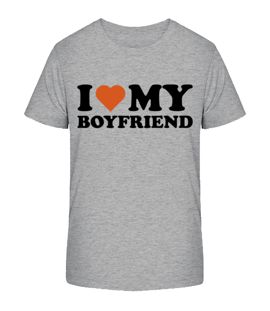 I Love My Boyfriend · T-shirt bio Enfant Stanley Stella 2.0