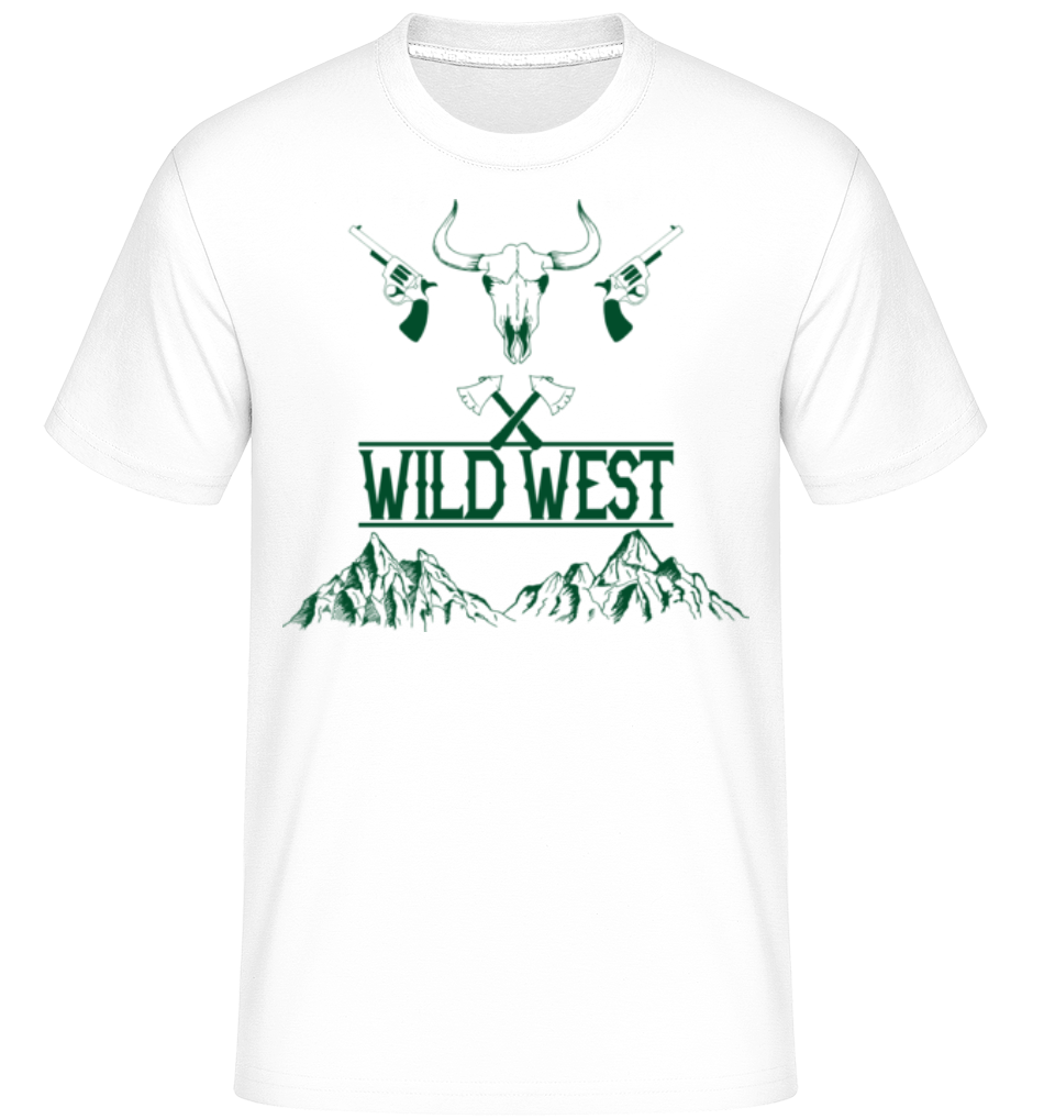 Wild West Icon Green ·  T-Shirt Shirtinator homme