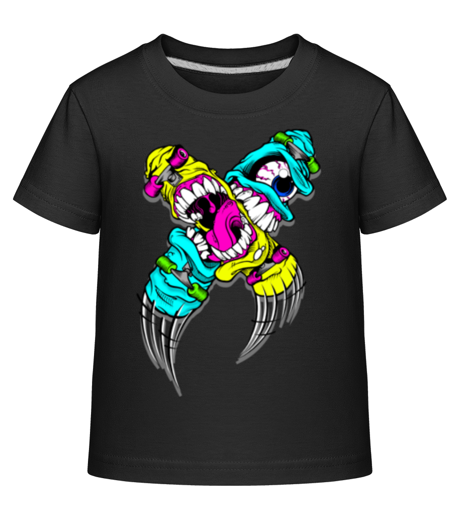 Skateboard Avec Yeux · T-shirt shirtinator Enfant