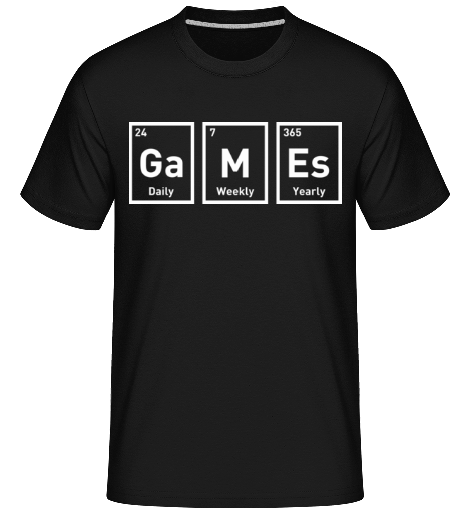 Games Periodic Design ·  T-Shirt Shirtinator homme