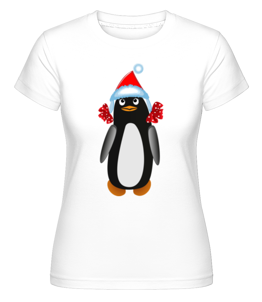 Pingouin À Noël 1 ·  T-shirt Shirtinator femme