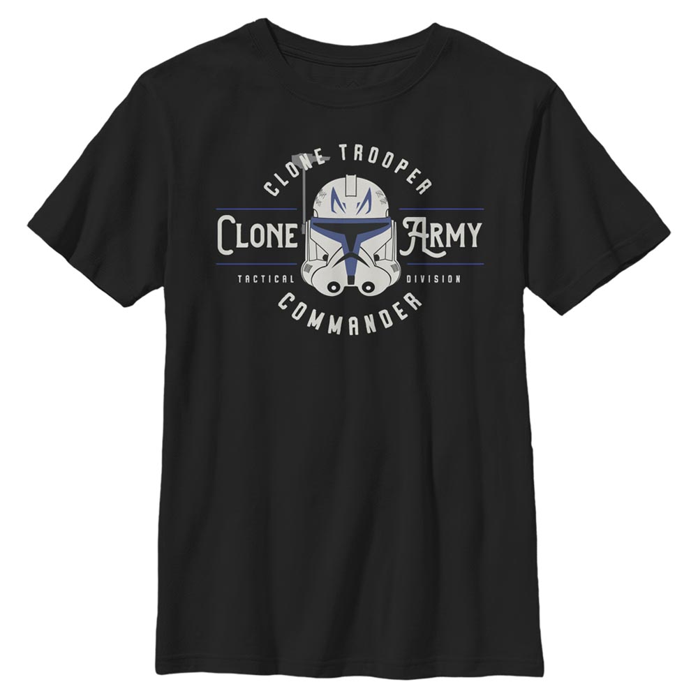 Star Wars - The Clone Wars - Clone Captain Rex Clone Army Emblem - Enfant T-shirt