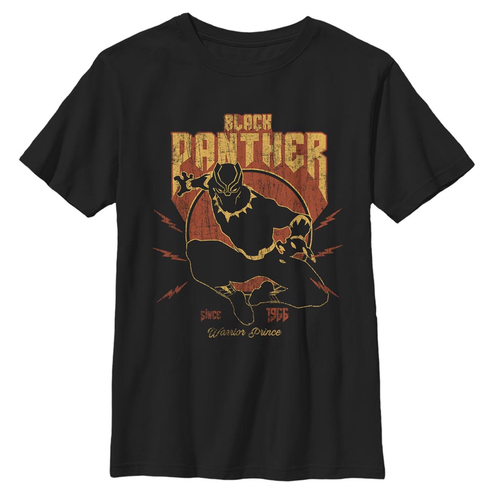 Marvel - Avengers - Black Panther Lighting Panther - Enfant T-shirt
