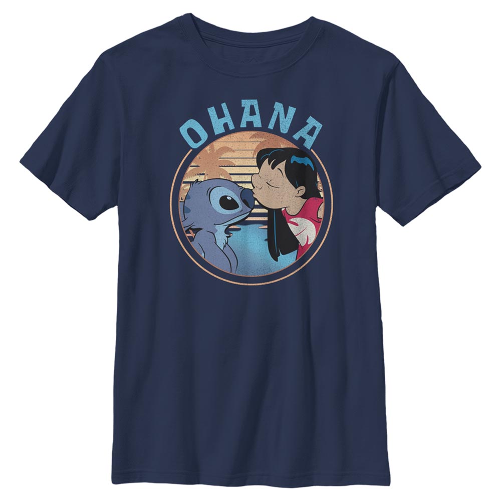 Disney - Lilo & Stitch - Lilo et Stitch Lilo And Stitch Ohana - Enfant T-shirt