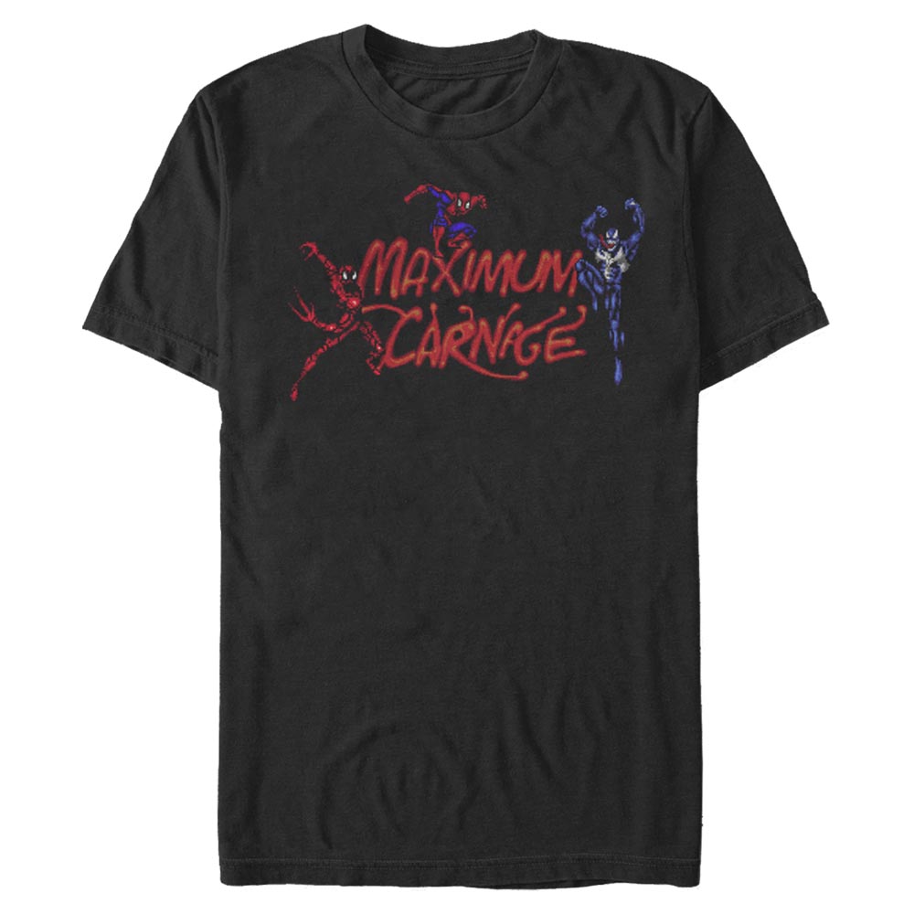 Marvel - Spider-Man - Photo de groupe Maximum Carnage Title Screen - Homme T-shirt