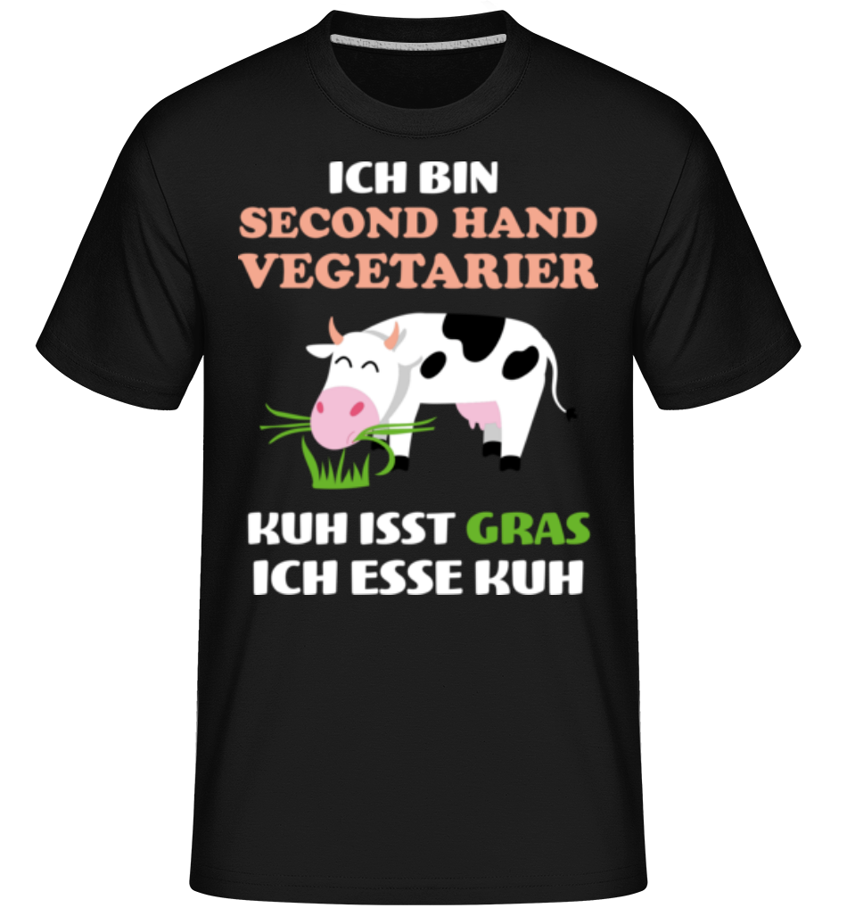 Second Hand Vegetarier · Shirtinator Männer T-Shirt