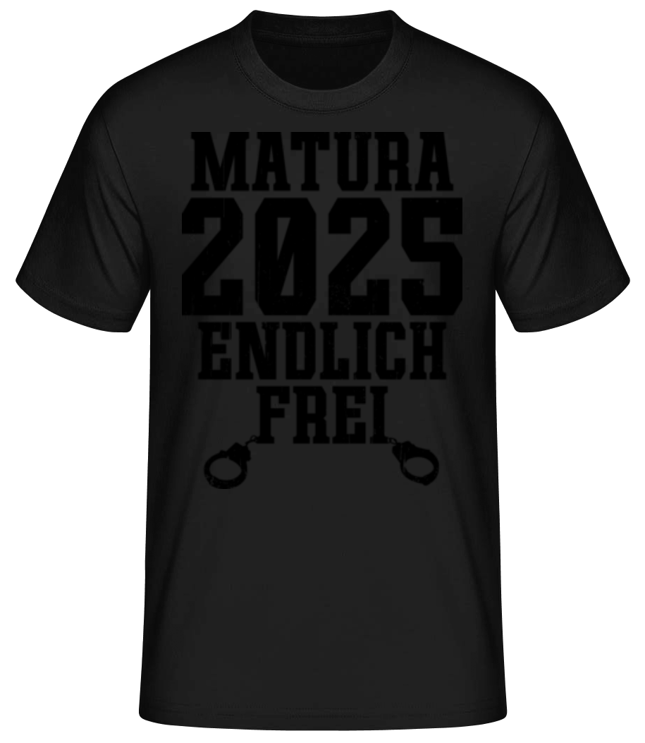 Matura 2025 Endlich Frei · Männer Basic T-Shirt