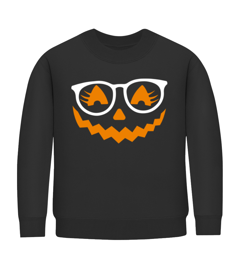 Tête de citrouille · Sweatshirt Enfant