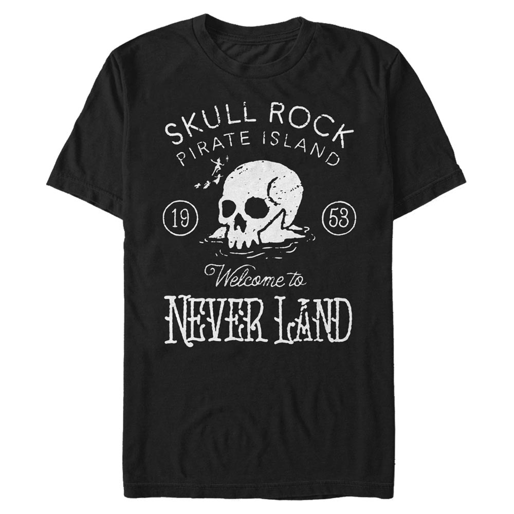 Disney - Peter Pan - Logo Welcome To Skullrock - Homme T-shirt