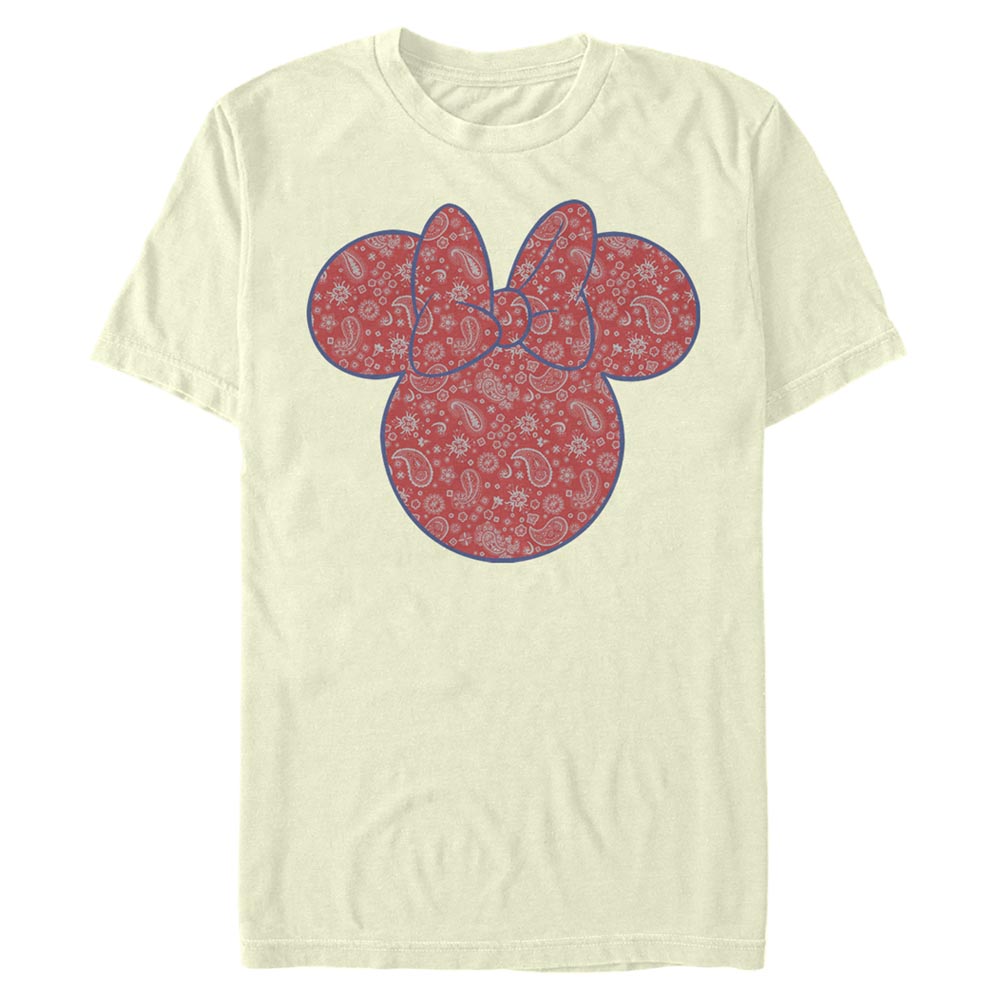 Disney - Micky Maus - Minnie Maus Americana Paisley - Männer T-Shirt