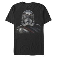 Star Wars - Episode 7 - Captain Phasma Phasma - Men's T-Shirt - Black - Front Star Wars - Episode 7 - Captain Phasma Phasma - Men's T-Shirt - Black - Front