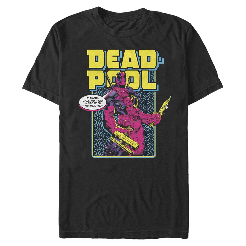 Marvel - Deadpool - Deadpool Name Change - Männer T-Shirt - Schwarz - Vorne