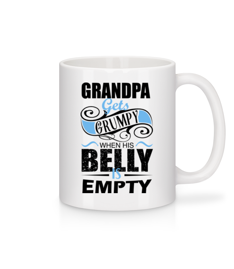 Grandpa Gets Grumpy · Mug en céramique blanc