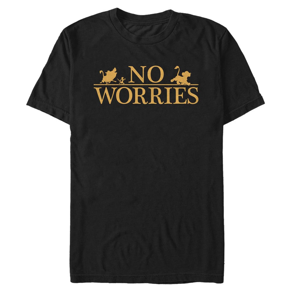 Disney - Le Roi lion - Photo de groupe No Worries Logo - Homme T-shirt