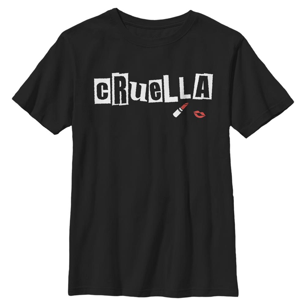 Disney Classics - Cruella - Logo Cruella Name - Enfant T-shirt