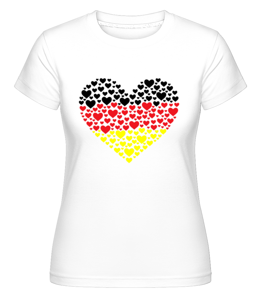 Cœur L'Allemagne ·  T-shirt Shirtinator femme