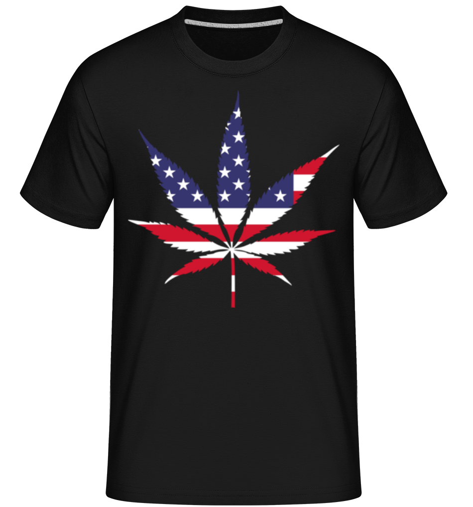 Drapeau Du Cannabis États-Unis ·  T-Shirt Shirtinator homme