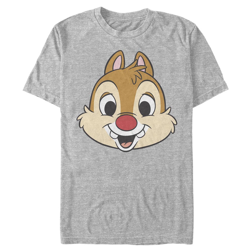 Disney Classics - Mickey Mouse - Dale Big Face - Homme T-shirt