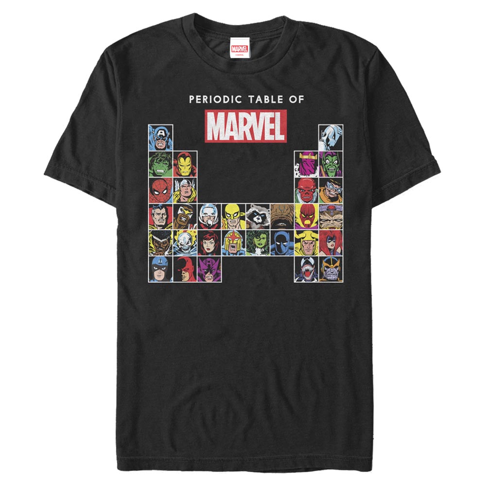 Marvel - Photo de groupe Periodic - Homme T-shirt