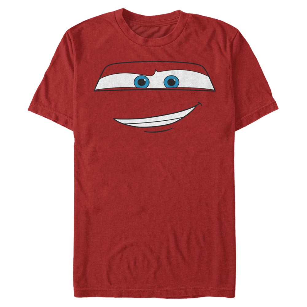 Pixar - Cars - Flash McQueen McQueen Big Face - Homme T-shirt
